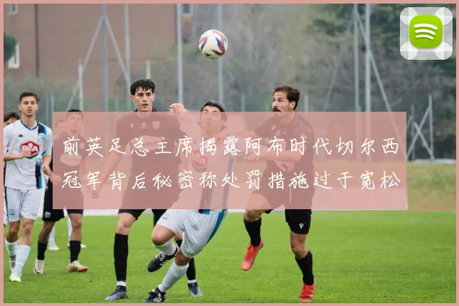 前英足总主席揭露阿布时代切尔西冠军背后秘密称处罚措施过于宽松